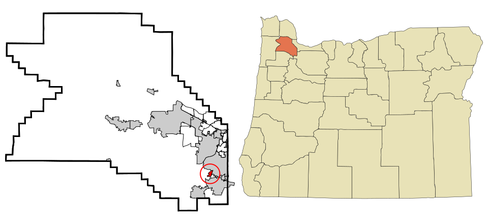 Locator map of King