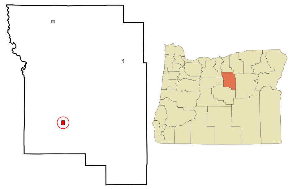Locator map of Mitchell