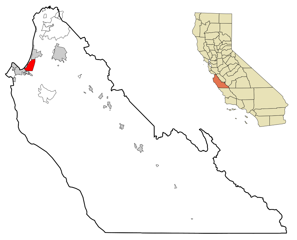 Map of Seaside