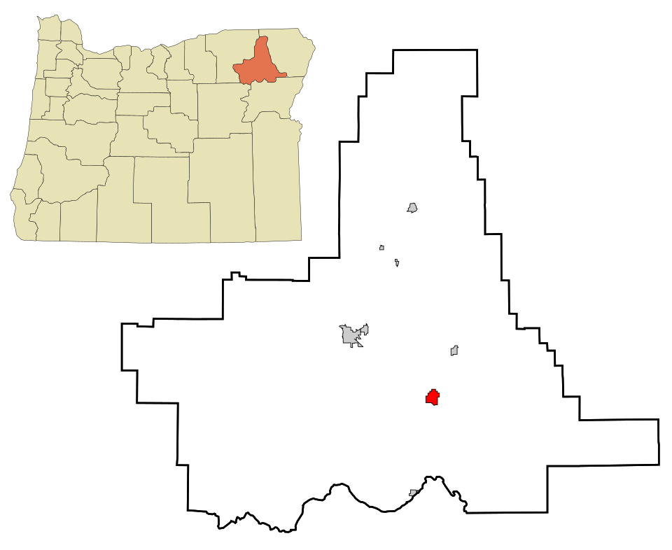 Locator map of Union
