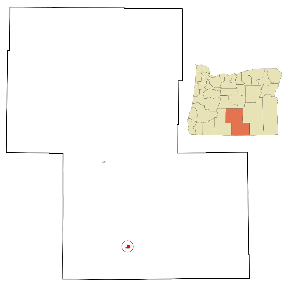Locator map of Lakeview