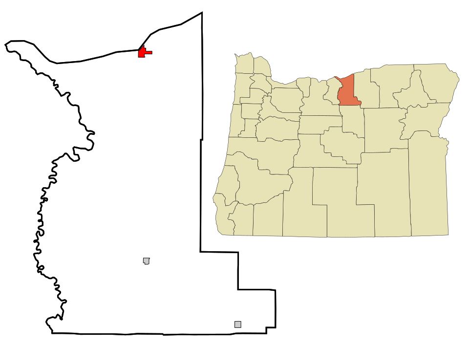 Locator map of Arlington
