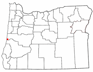 Locator map of Dunes