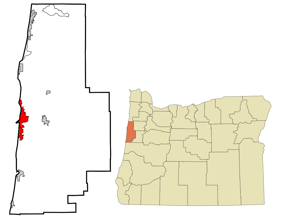 Locator map of Newport