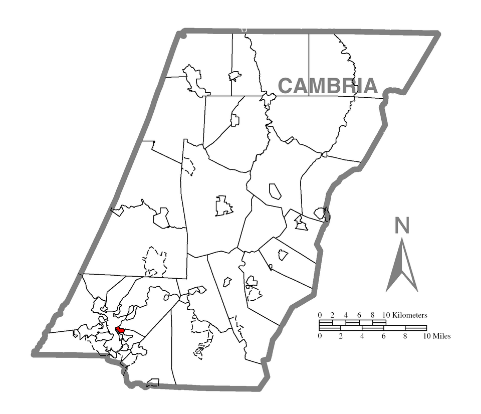 Locator map of Daisytown