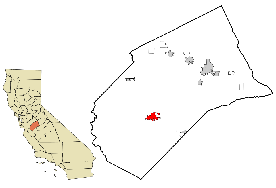 Map of Los Banos