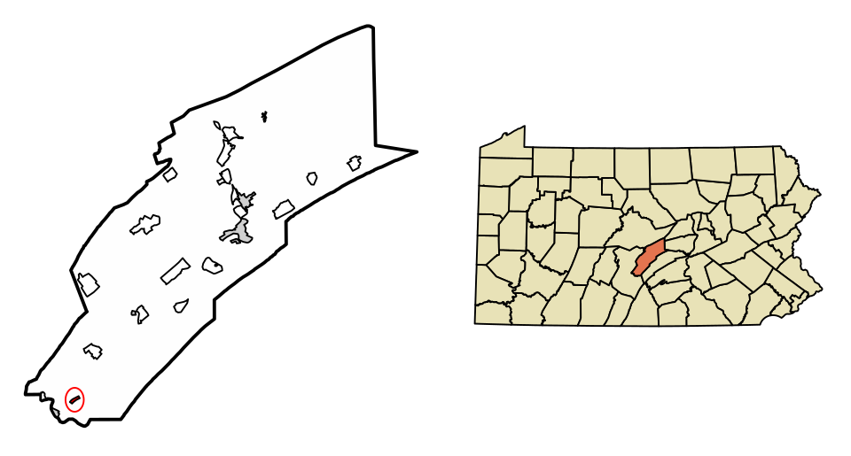 Locator map of Newton Hamilton