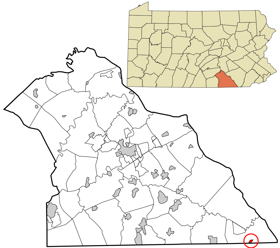 Locator map of Delta
