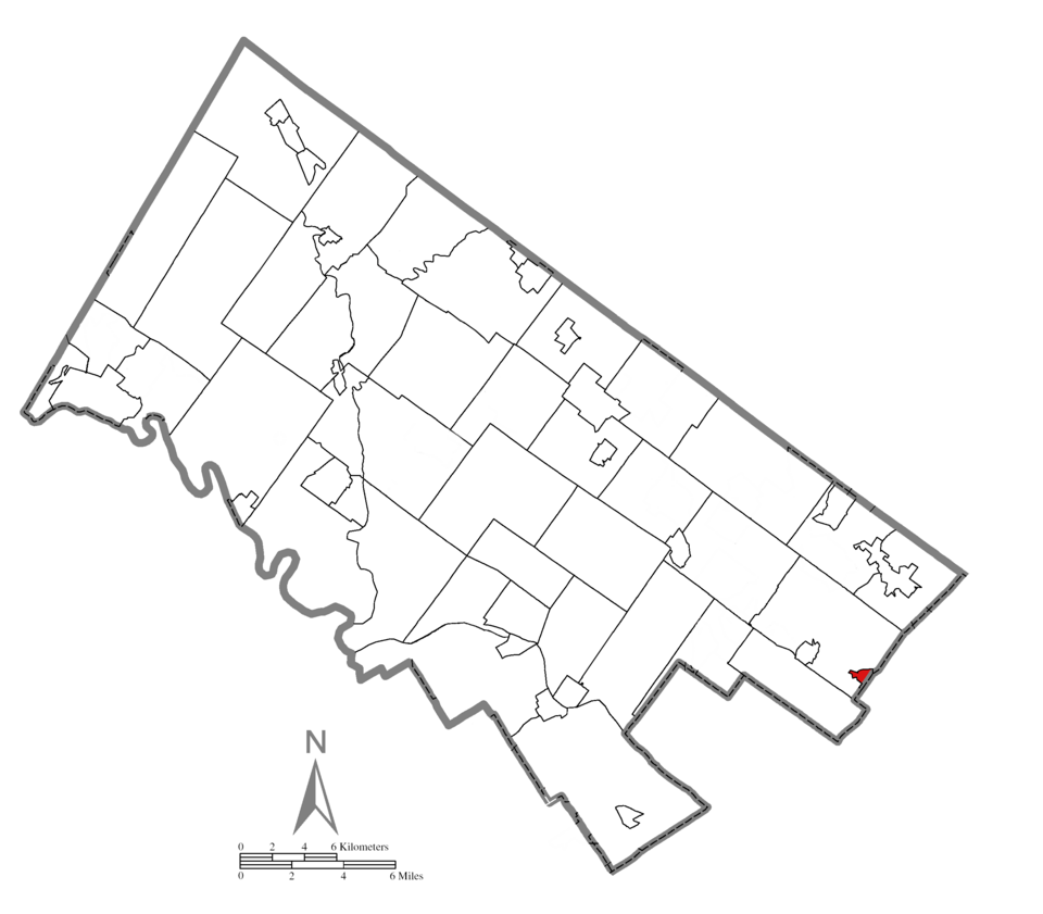 Locator map of Rockledge