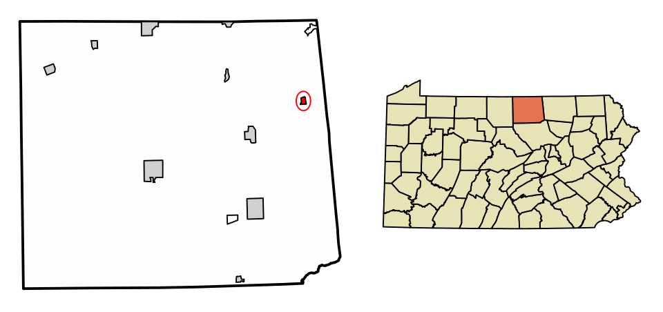 Locator map of Roseville