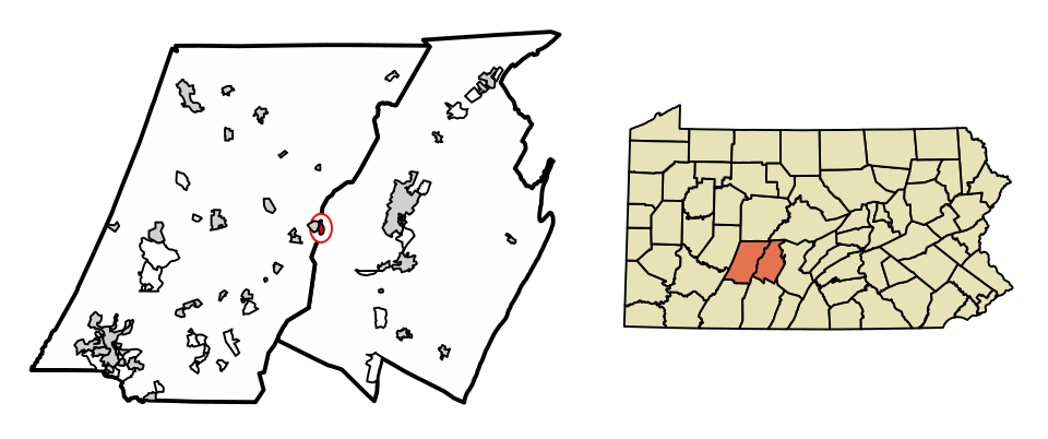 Locator map of Tunnelhill