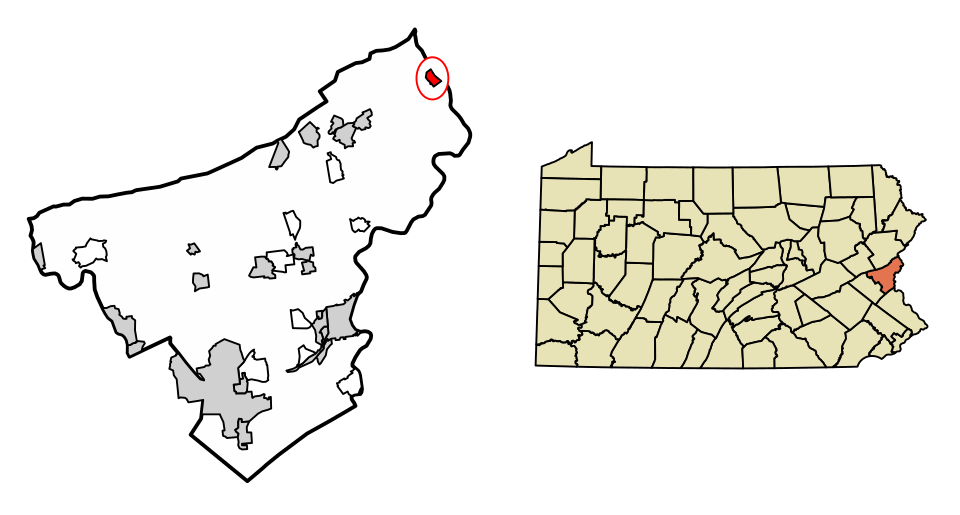 Locator map of Portland