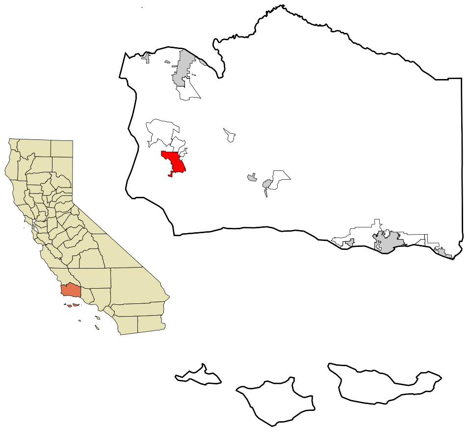 Map of Lompoc