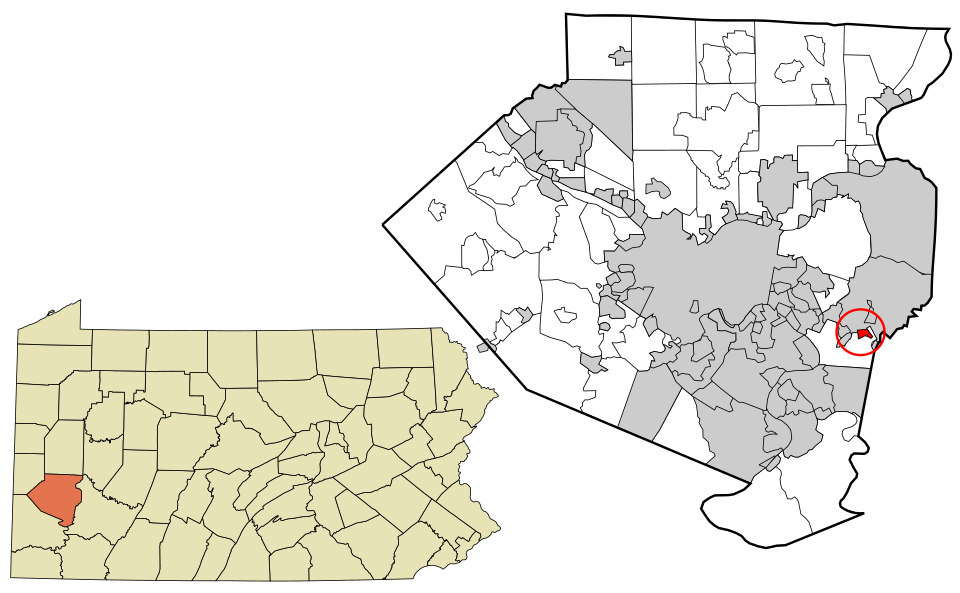 Locator map of Wall
