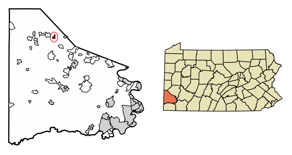 Locator map of Midway