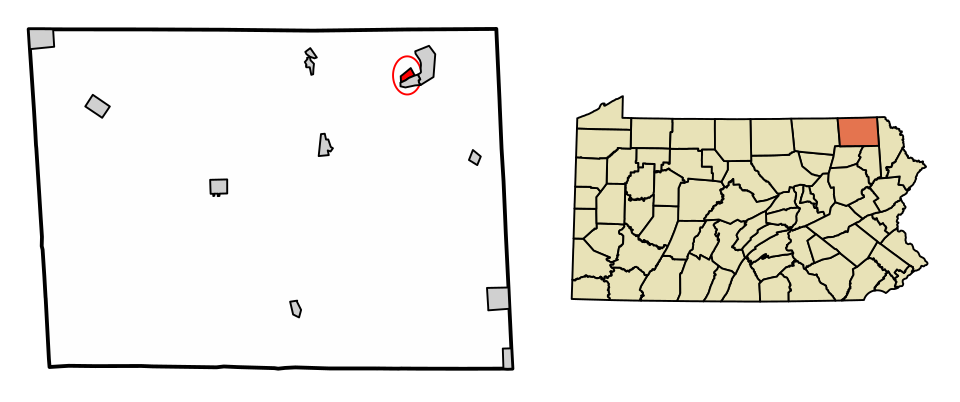 Locator map of Oakland