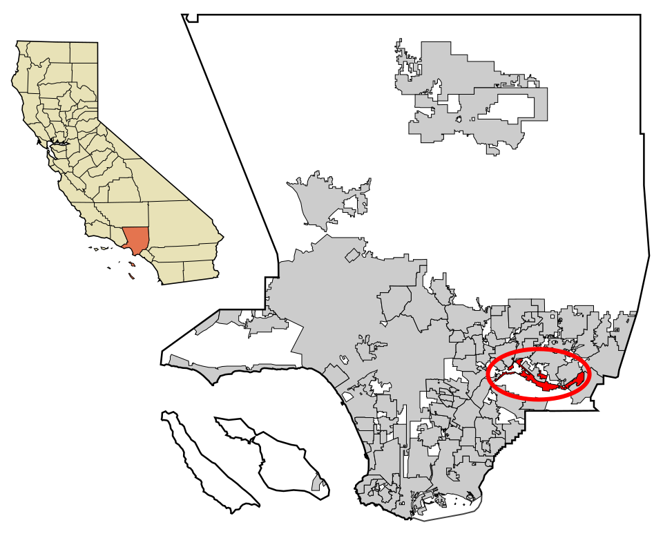 Locator map of Industry