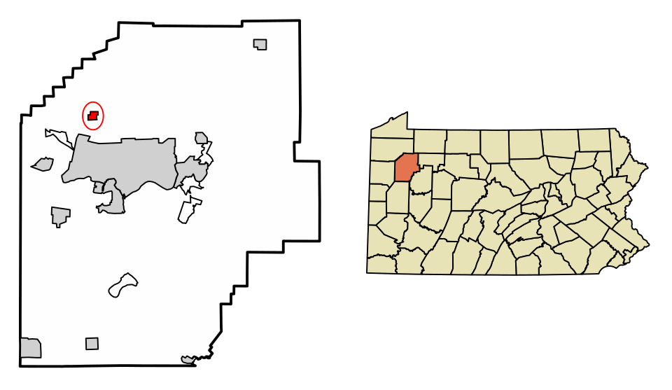 Locator map of Cooperstown