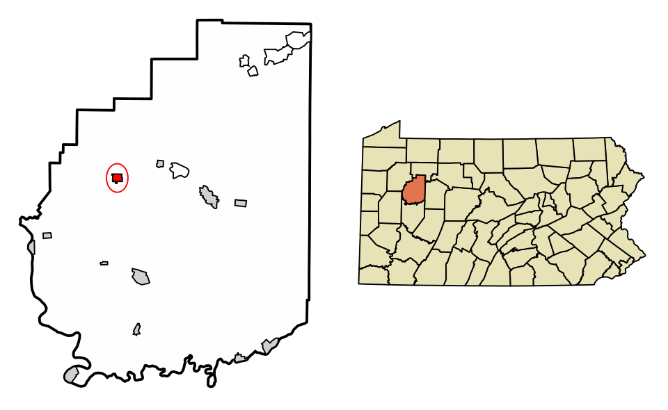 Locator map of Knox