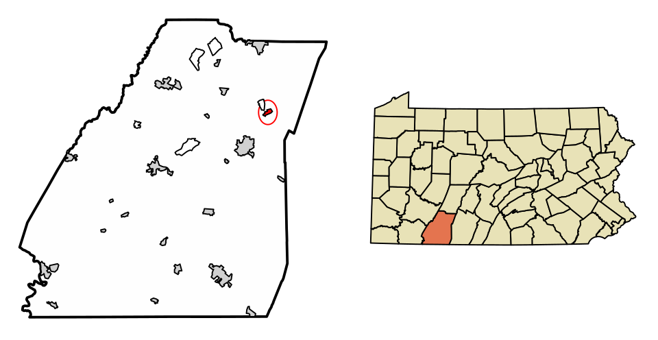 Locator map of Central