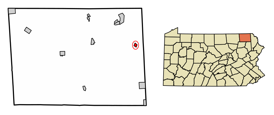 Locator map of Thompson