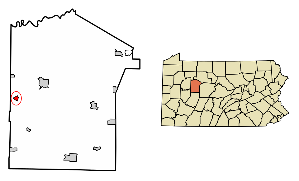 Locator map of Summerville