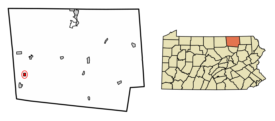 Locator map of Alba
