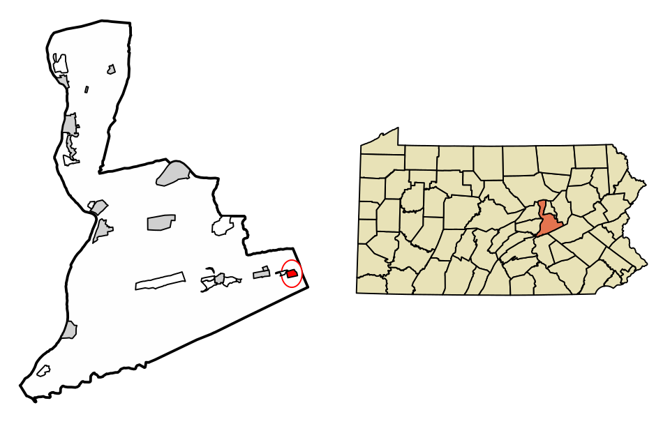 Map of Mount Carmel