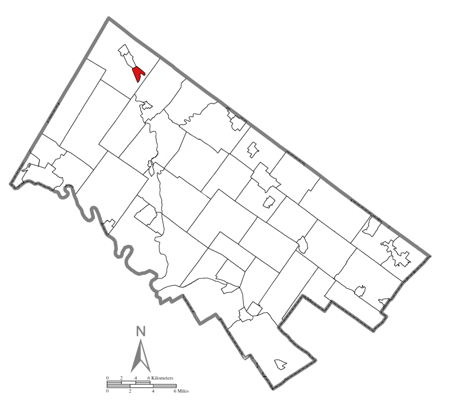 Map of Red Hill