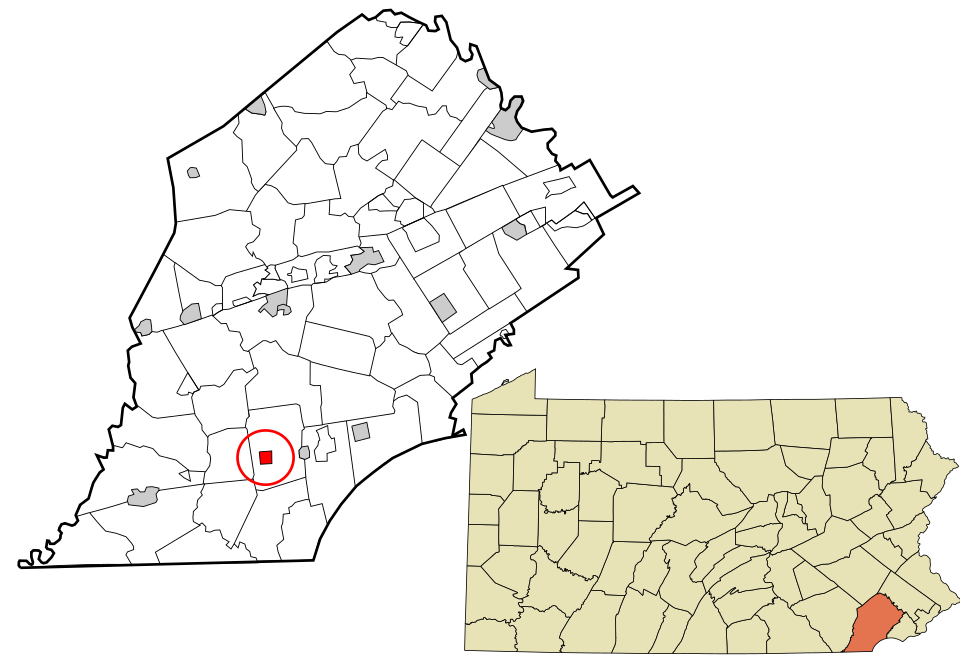 Map of West Grove