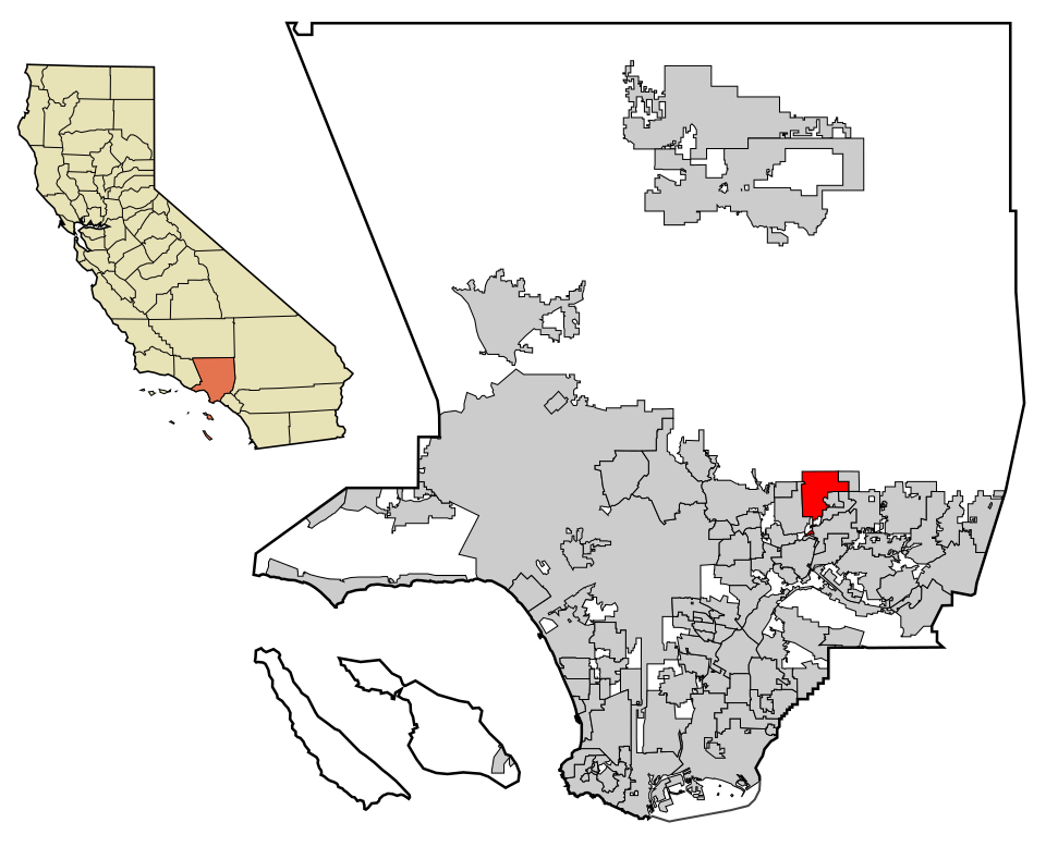Locator map of Monrovia