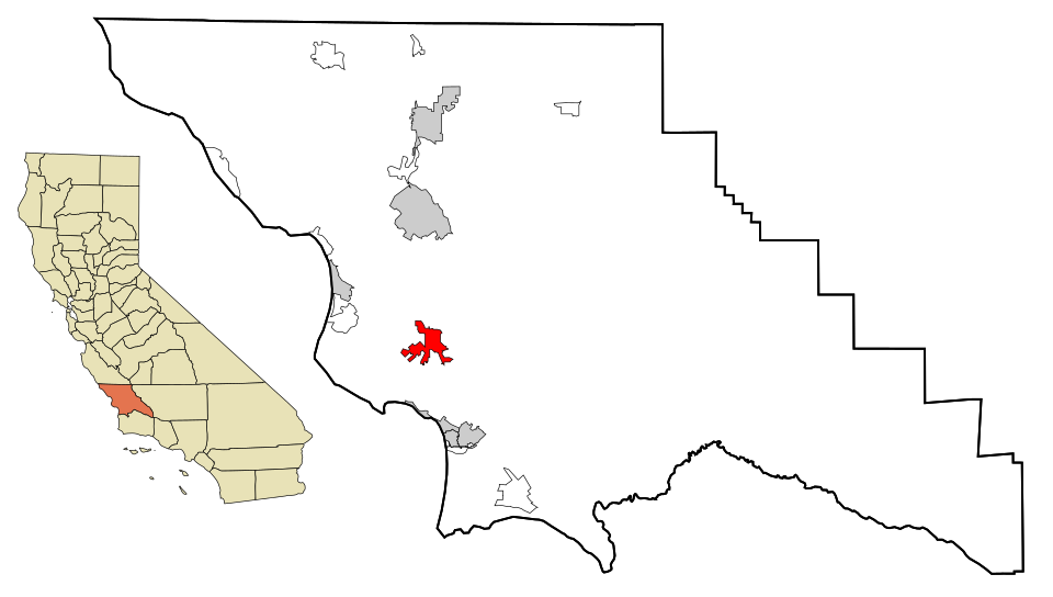 Map of San Luis Obispo