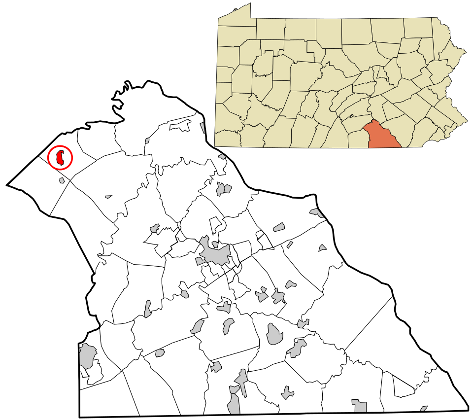 Map of Dillsburg