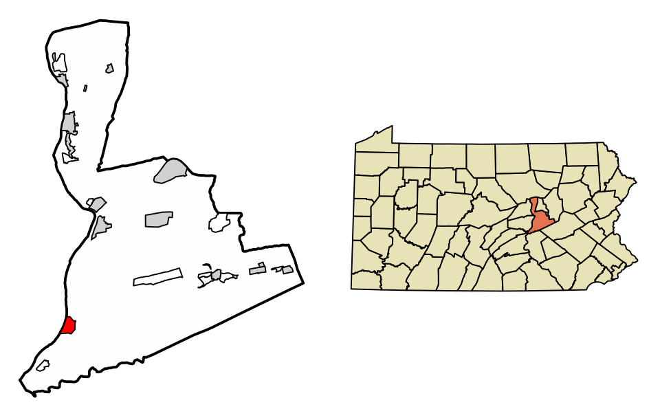 Locator map of Herndon