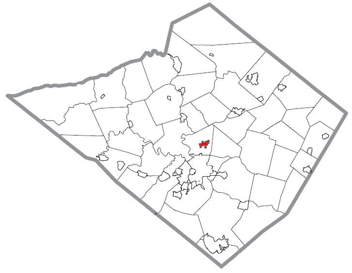 Map of Laureldale