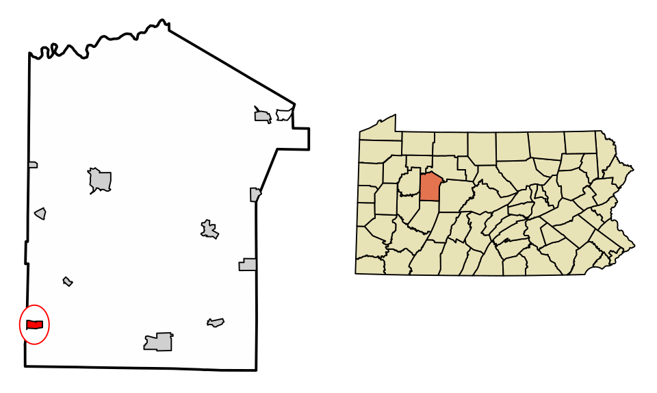 Locator map of Timblin