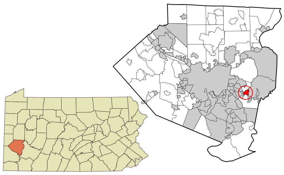 Locator map of Turtle Creek