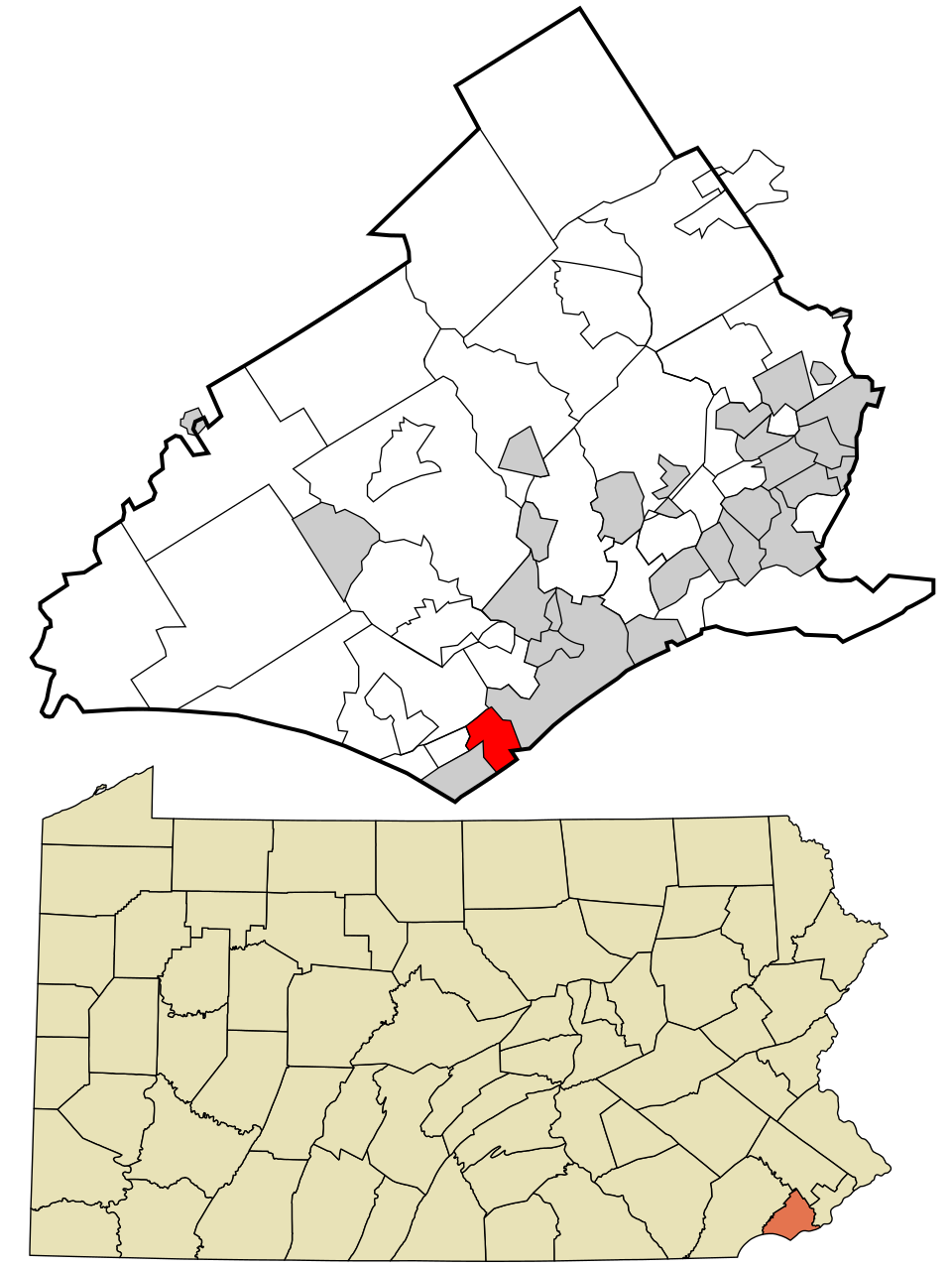 Locator map of Trainer