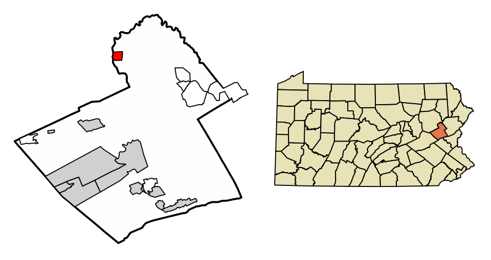 Locator map of East Side