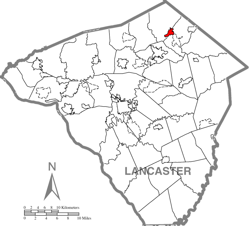 Locator map of Denver