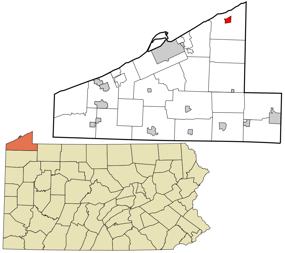 Locator map of North East