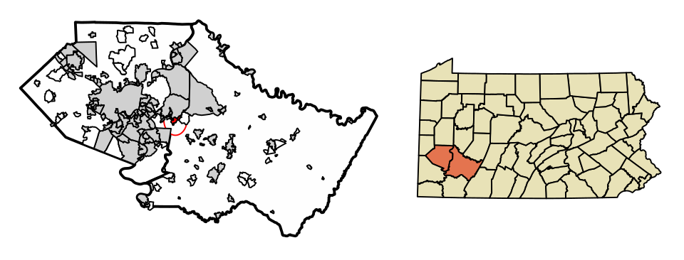Map of Trafford