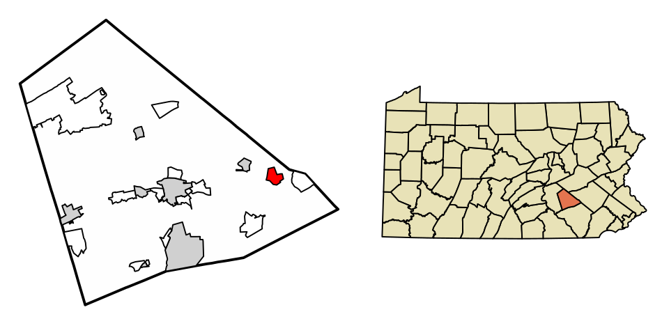 Locator map of Richland