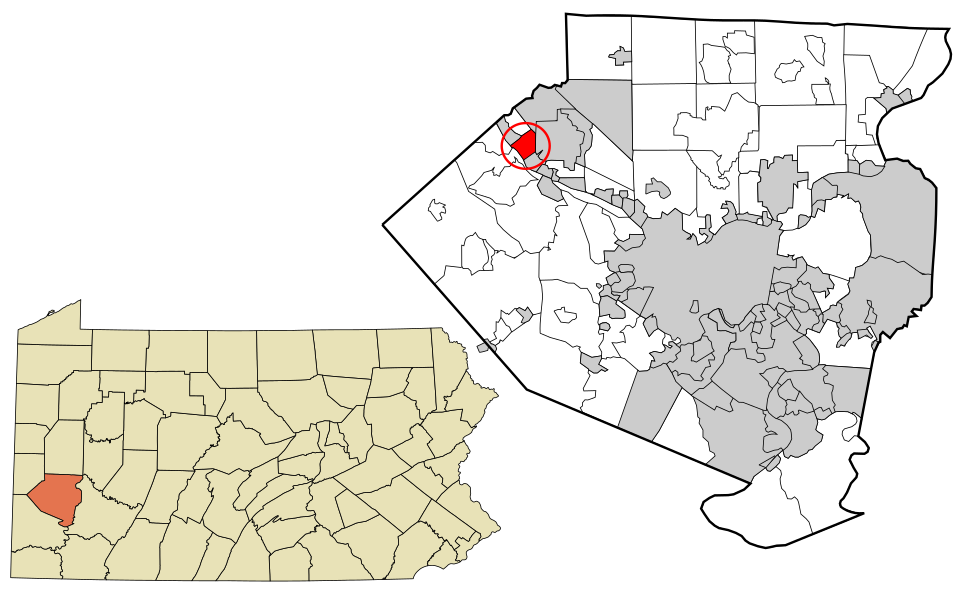 Locator map of Edgeworth