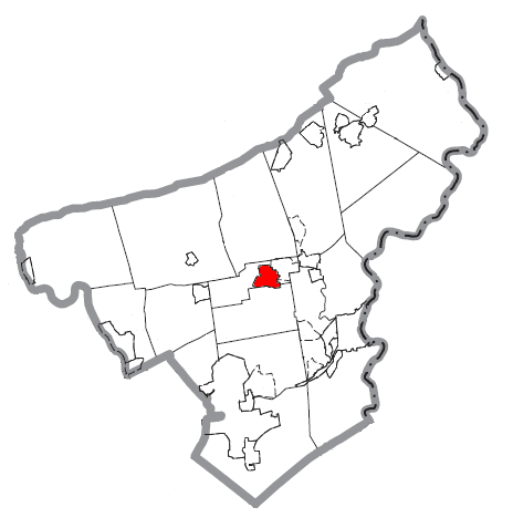 Locator map of Nazareth