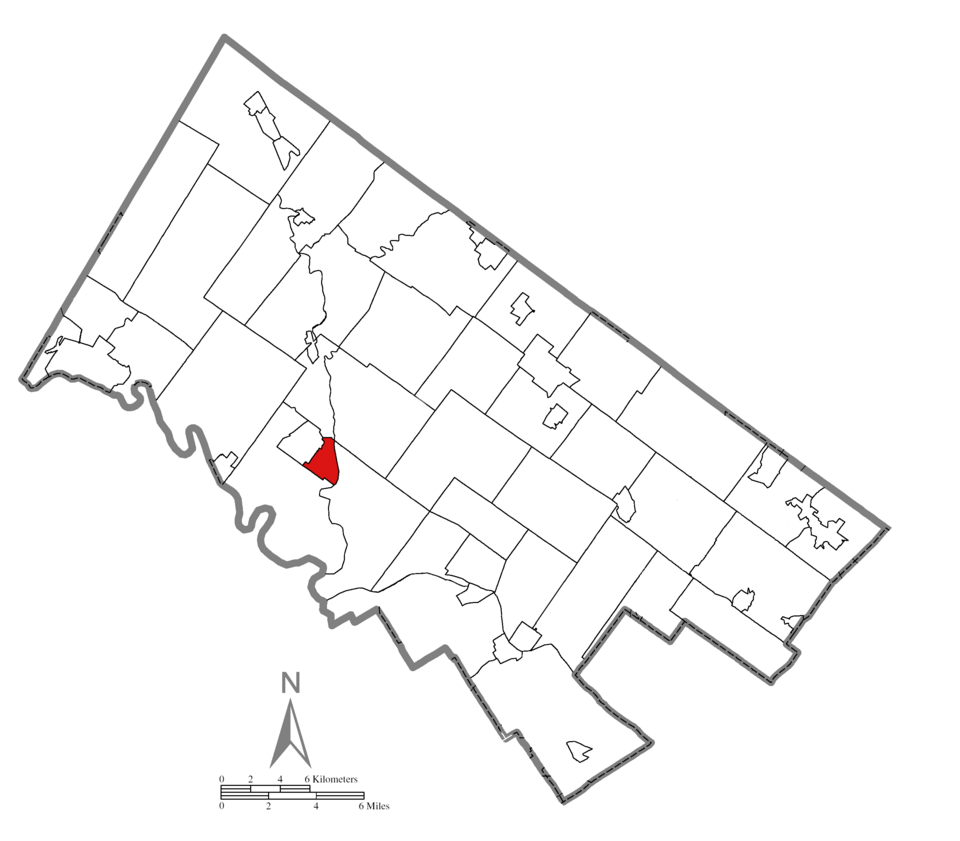Map of Collegeville