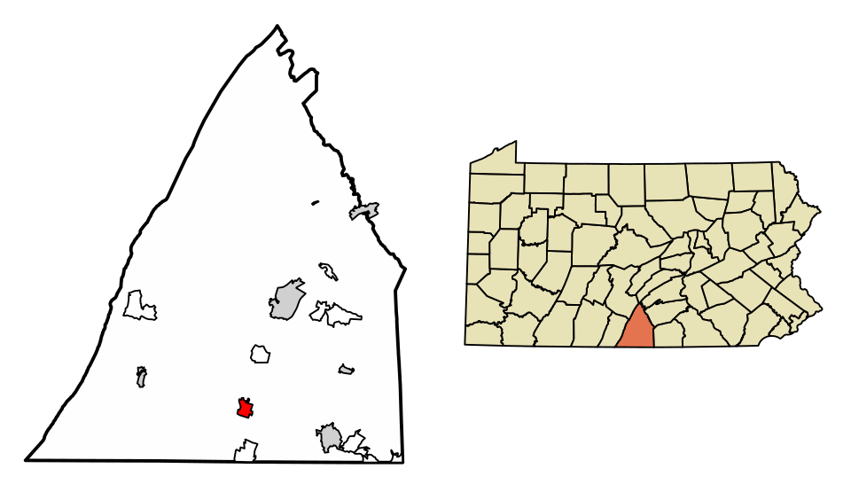 Map of Greencastle