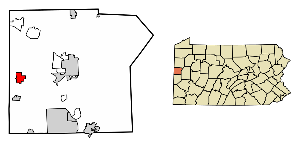 Locator map of Bessemer