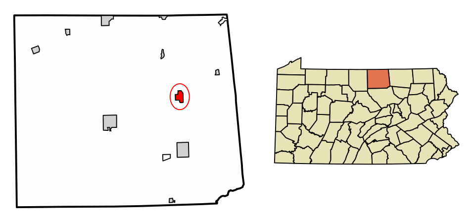 Map of Mansfield