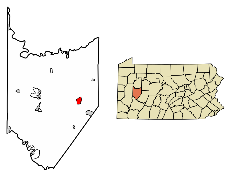 Locator map of Rural Valley